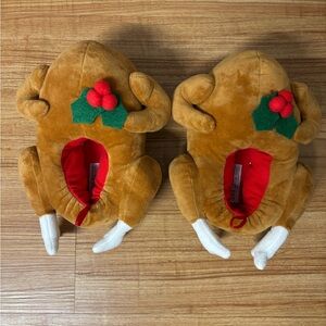 Primark Brown Turkey Slippers